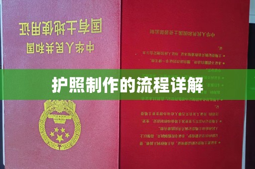 秦淮护照制作的流程详解