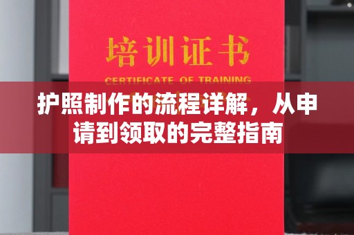 丁青护照制作的流程详解，从申请到领取的完整指南